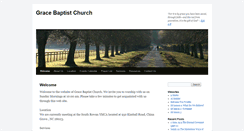 Desktop Screenshot of gracebaptistchurchnc.org